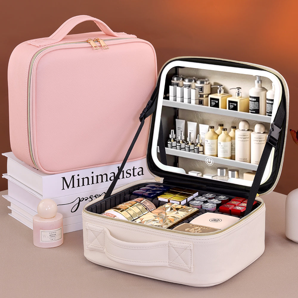 Caja de maquillaje luminosa Dropi Cup.
